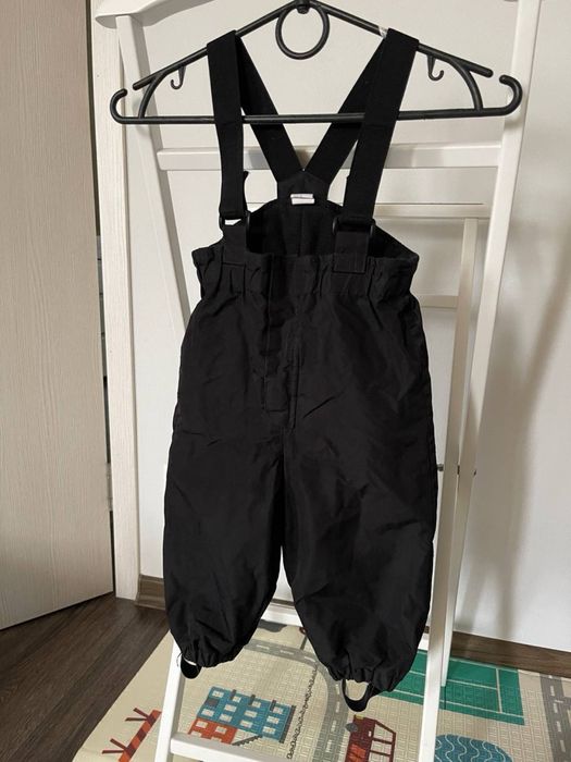 Зимова куртка та штани напівкомбінезон на хлопчика комплект 80-90