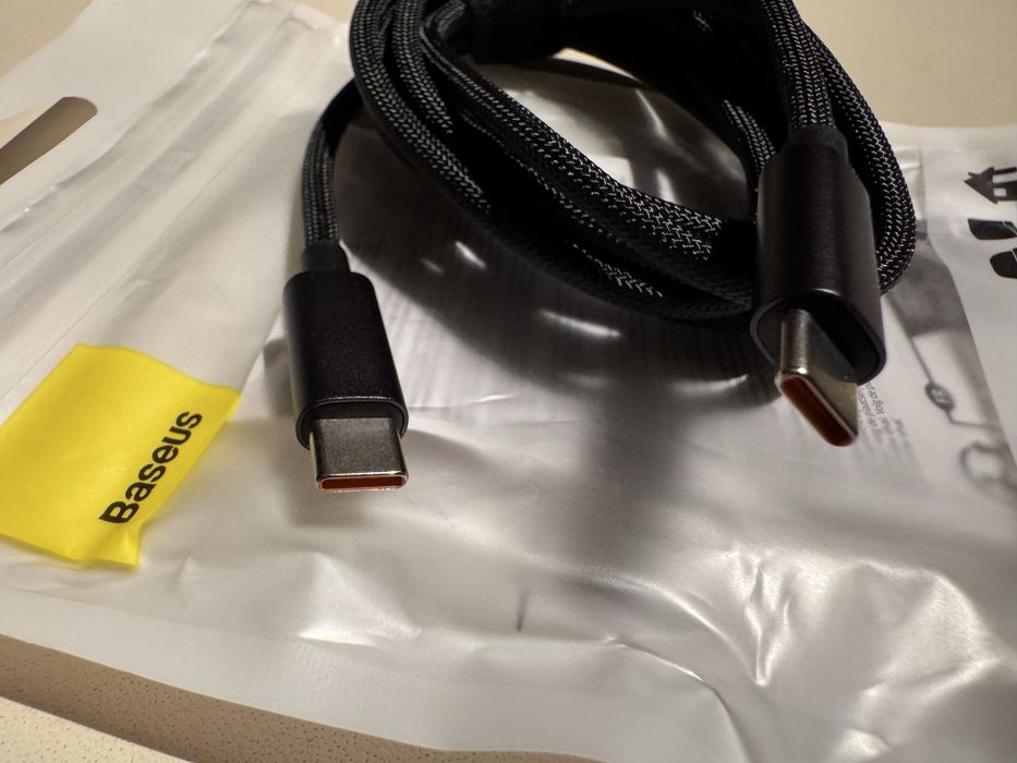 Kabel BASEUS - 2 metry. NOWY. 100 W- fast charging.