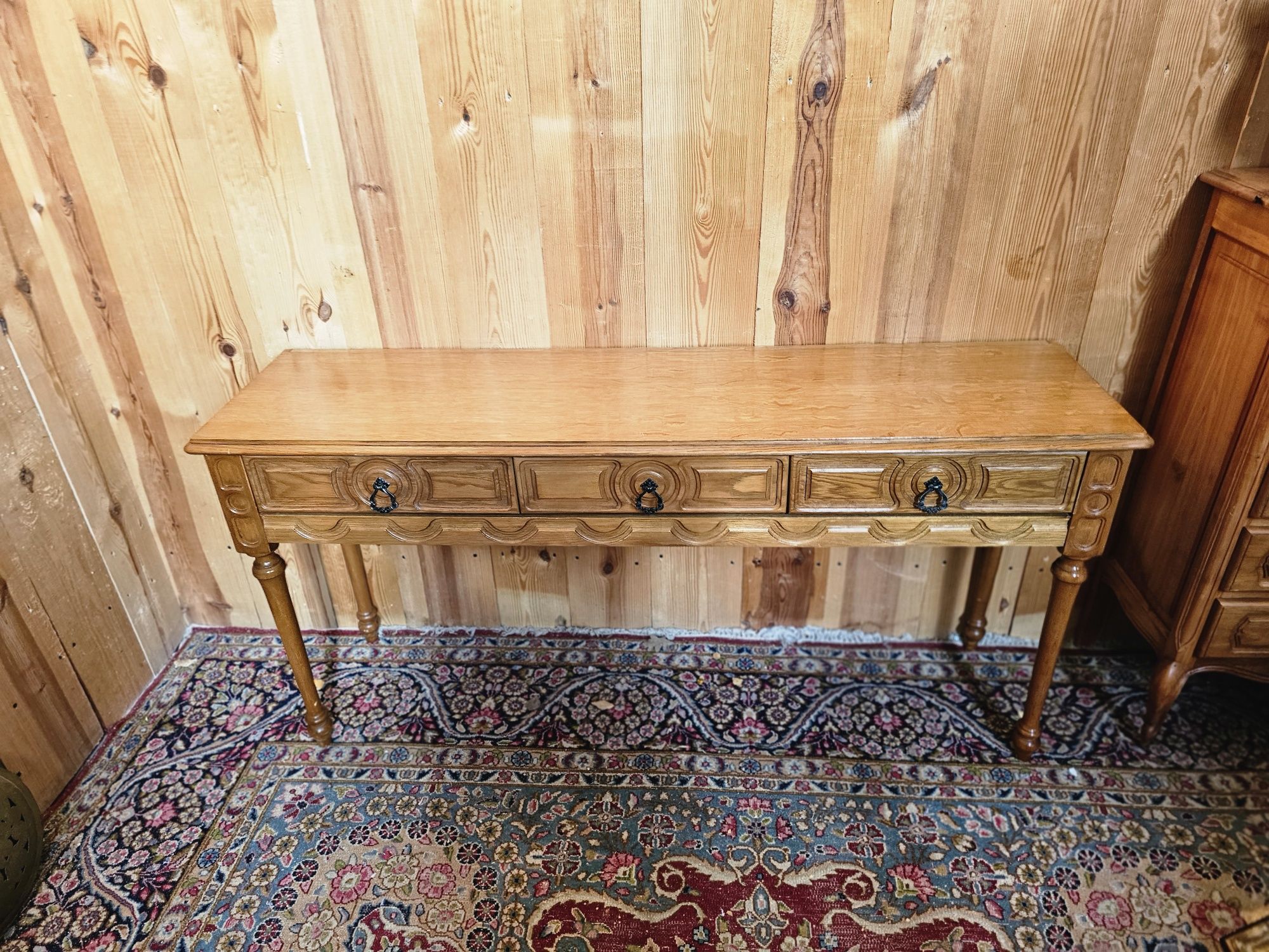 Duża konsola komoda z szufladkami 149 cm #1564 Stylowy Węgrów