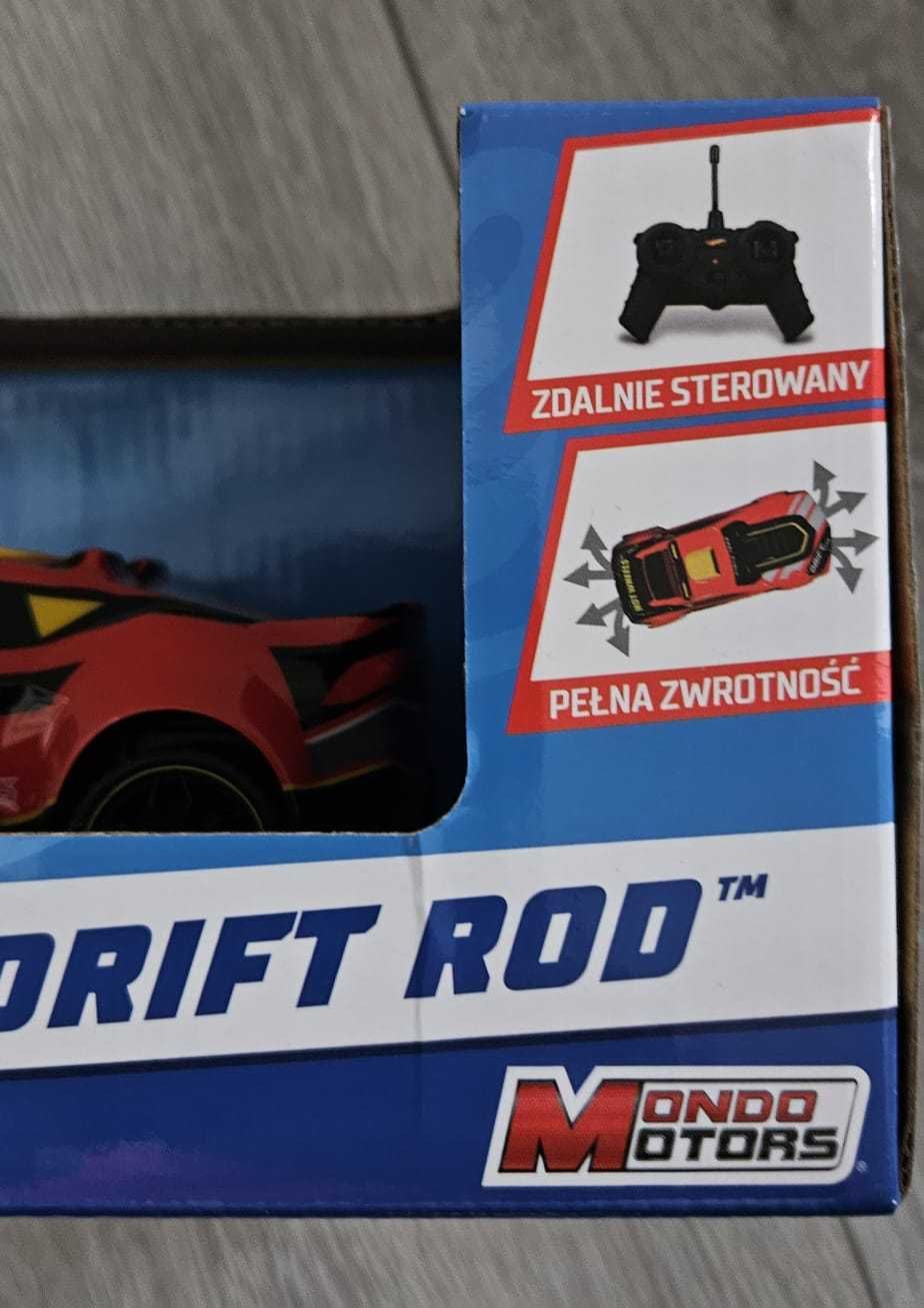 Hot Wheels zdalnie sterowane auto samochód drift rod pilot światło