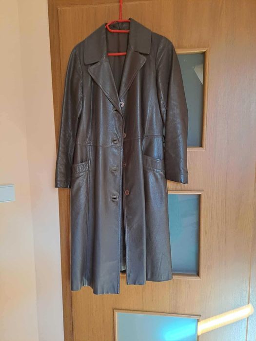 Płaszcz skórzany rozmiar M