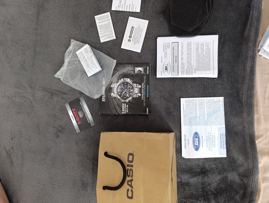 Pudełka do g shock