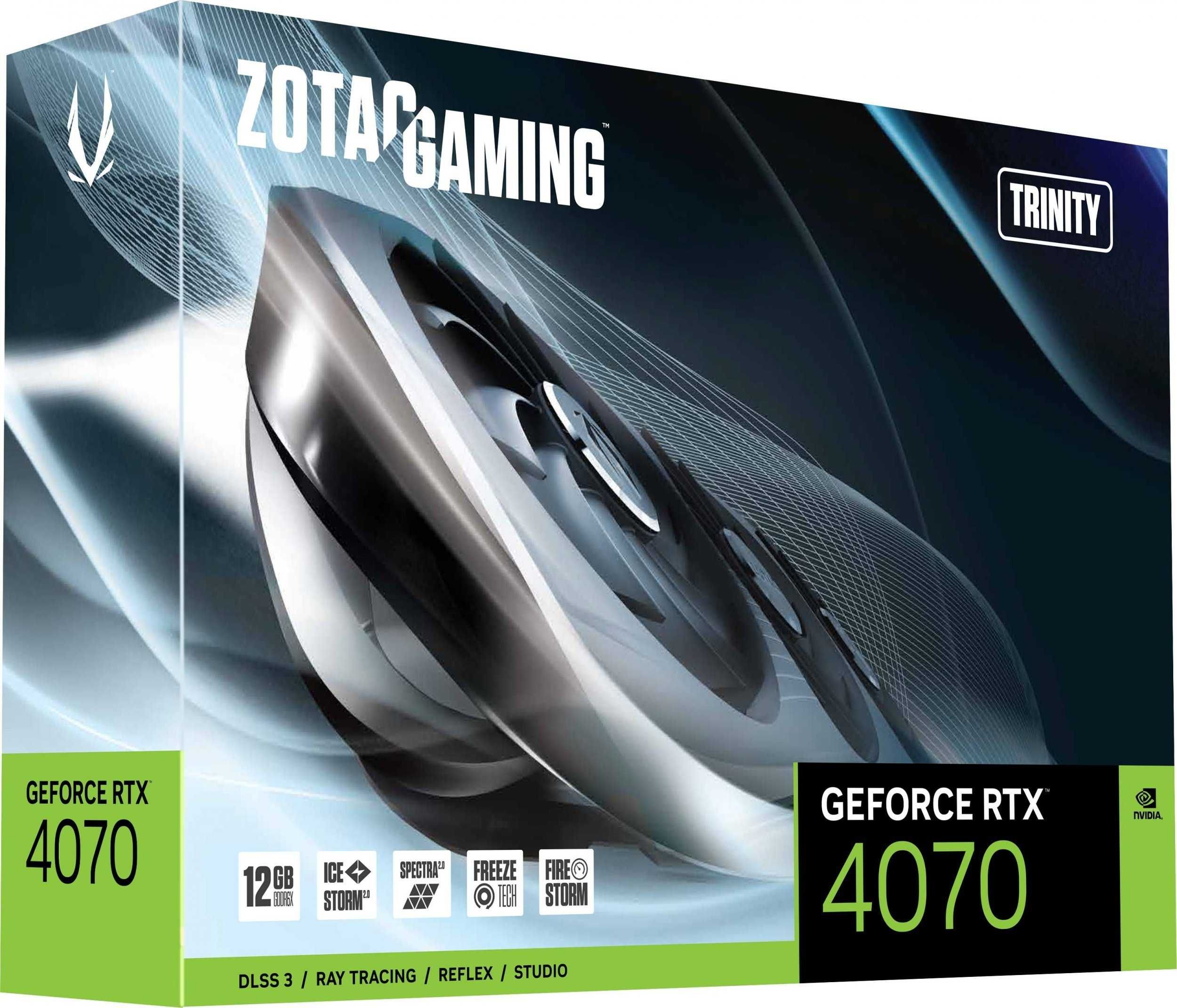 Karta graficzna Zotac Gaming GeForce RTX 4070 Trinity 12GB GDDR6X