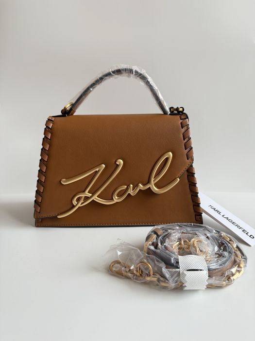 Сумка Karl Lagerfeld шкіряна