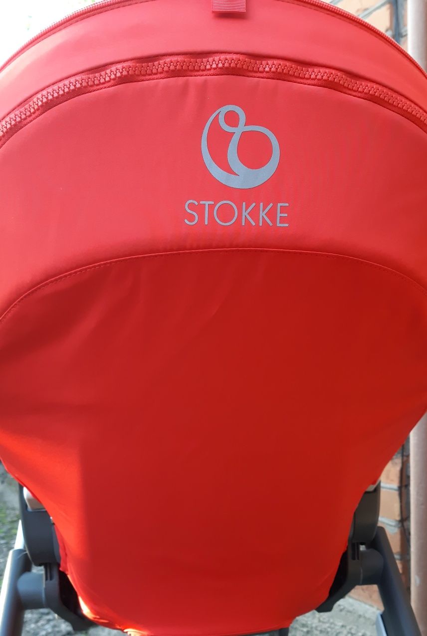 Коляска Stokke crusi + зимний набор