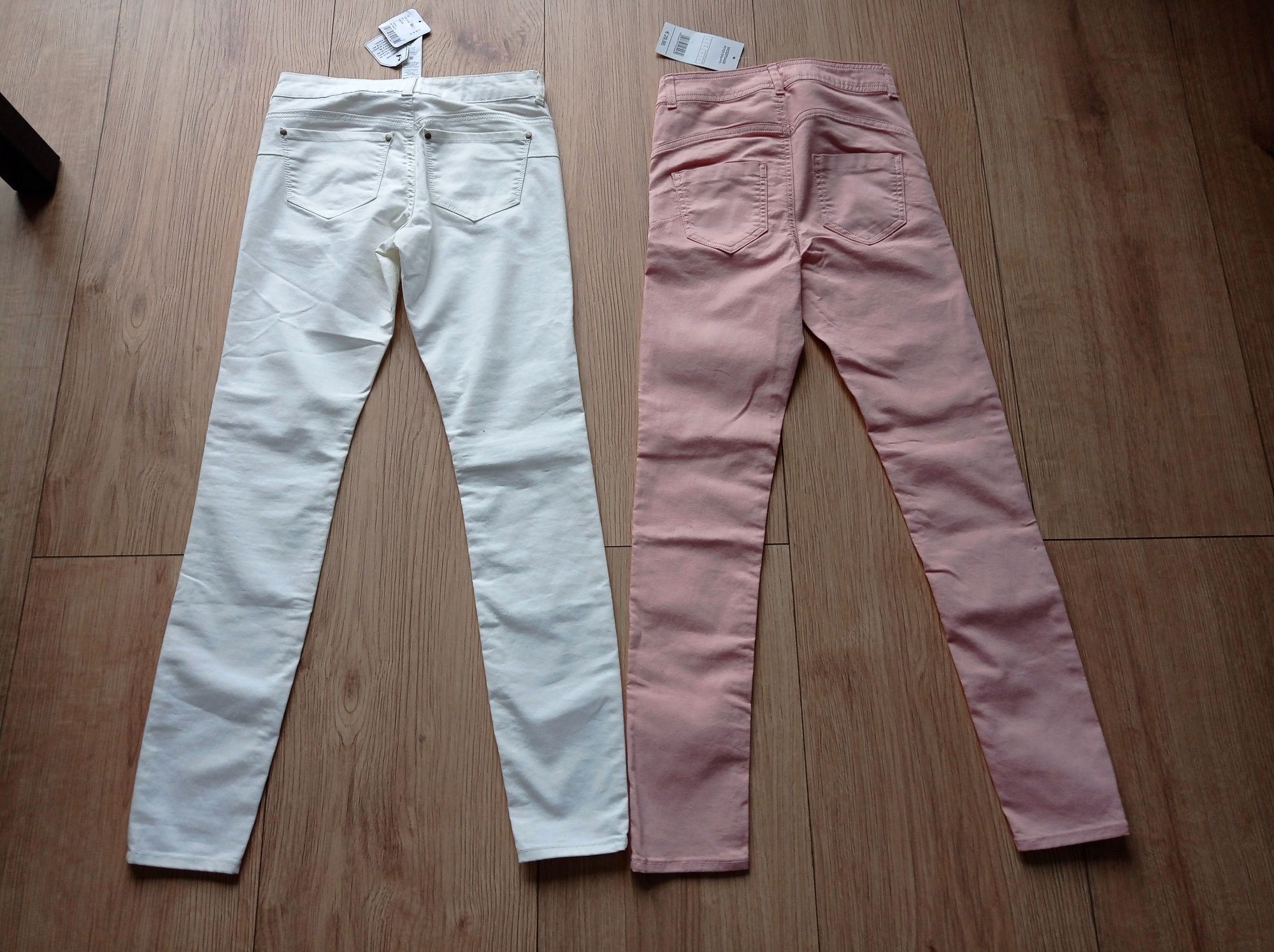 Spodnie Calzedonia,Tezenis r S.2 pary Firmowe spodnie wiosenne 152/158