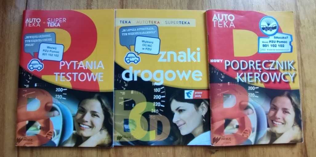 Посібник водія польською+CD. Nauka jazdy Znaki drogowe-Pytania Testowe