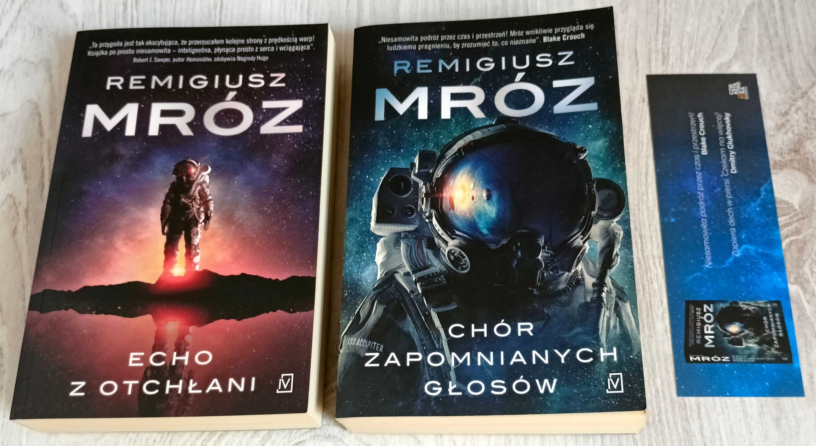 2x Remigiusz Mróz Echo z otchłani + Chór zapomnianych głosów