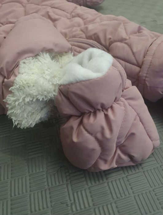 Зимовий комбінезон для дівчинки 80