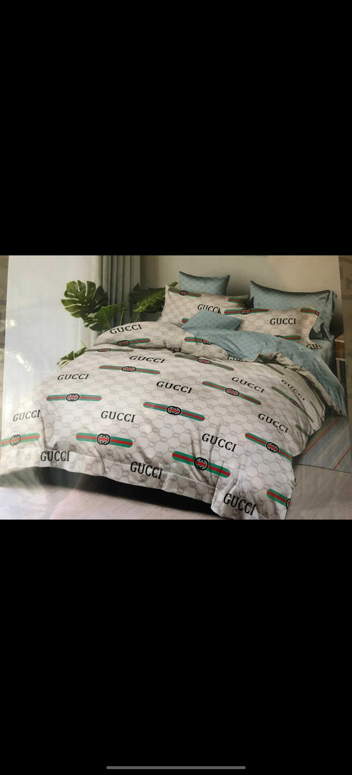Pościel poszewki Louis Vuitton Gucci nowość logowane 200x220 nowość