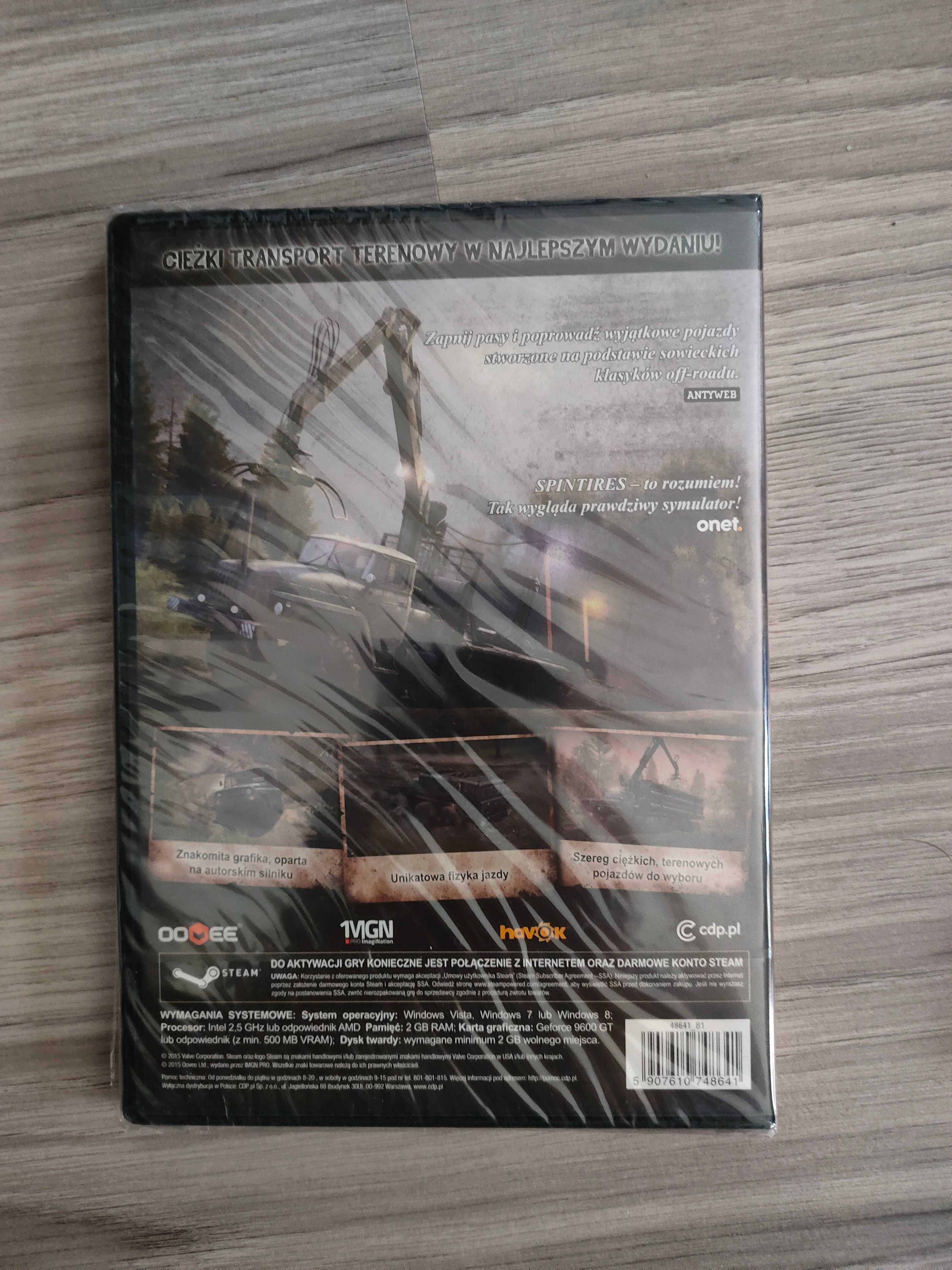 Spintires PC 2014 PL Symulator Ciężarówki Terenówki