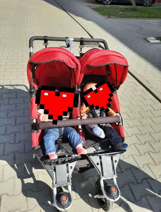 Sprzedam spacerówkę bliźniaczą TFK Twinner twist duo