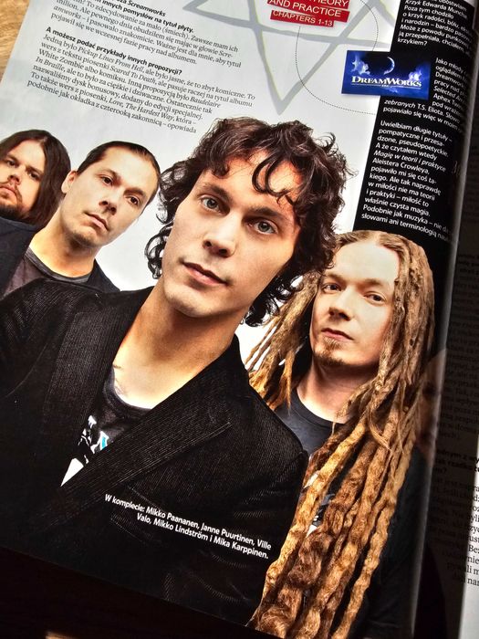 UNIKAT! Teraz Rock 4/2010 - HIM (Ville Valo), Serj Tankian, Scorpion