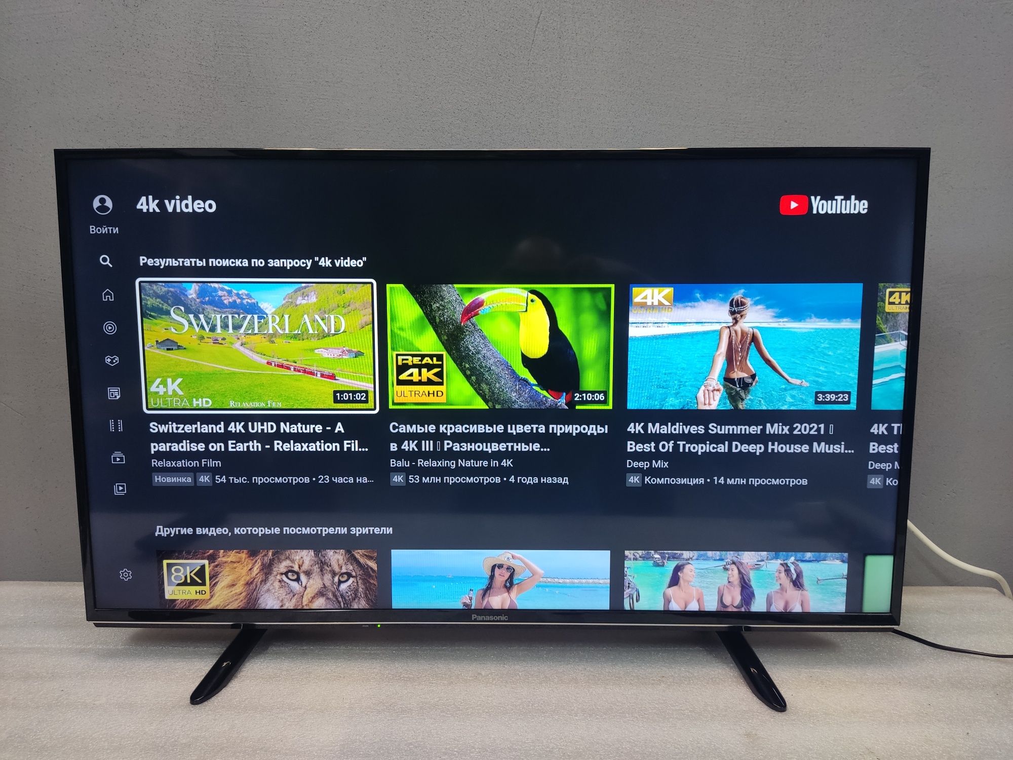 PANASONIC TX-40ESW504 Full HD 400 Гц Smart TV Wi-Fi T2/S2 тюнер !!!
