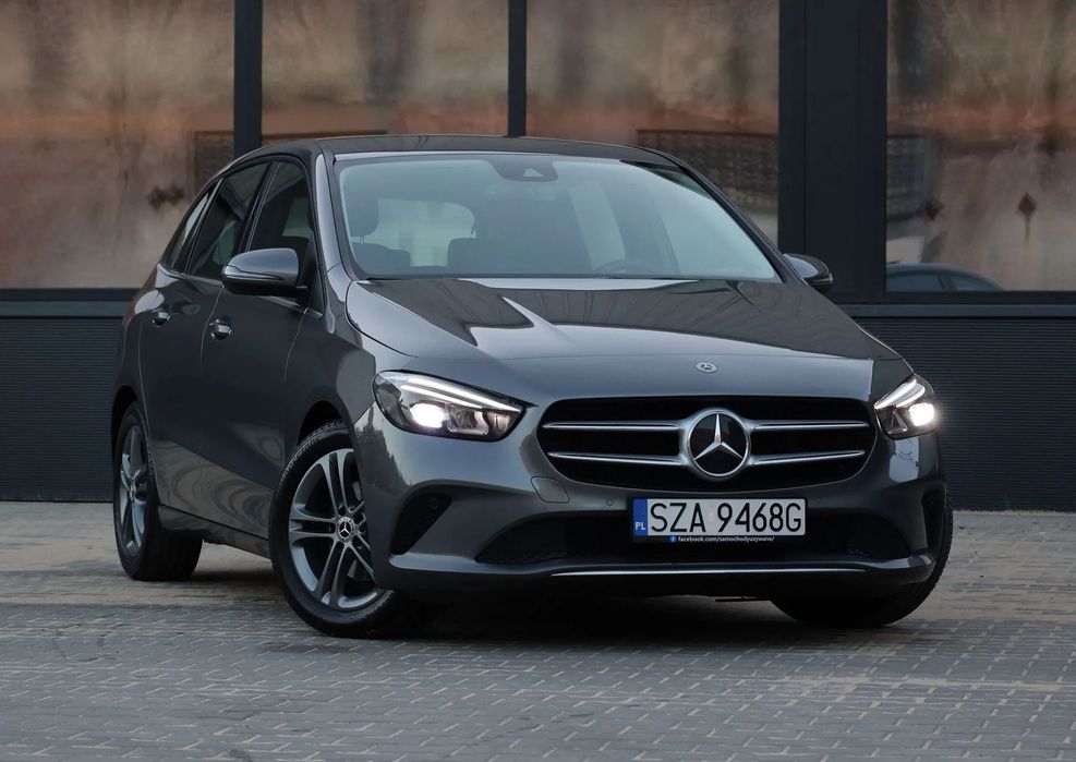 Mercedes-Benz Klasa B B180 serwis ASO LED BLIS automat kamera