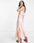 1690a Różowa sukienka Topshop roz. L