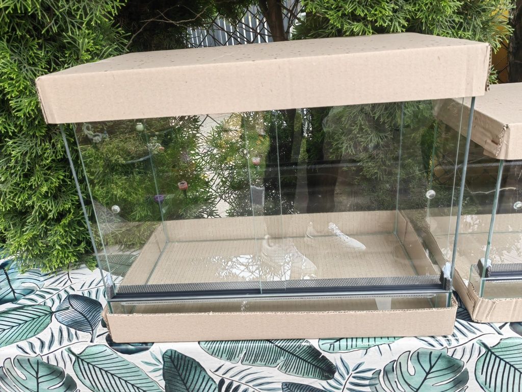 Terarium 50l idealne dla żółwia gekona salamandry pająka węża