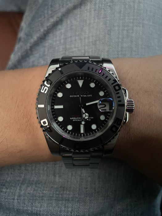 seiko yacht master novo em folha