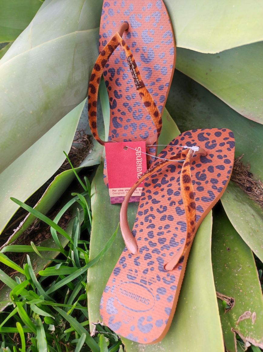 Havaianas novas senhora t39-40 europeu mod Slim Square Velvet