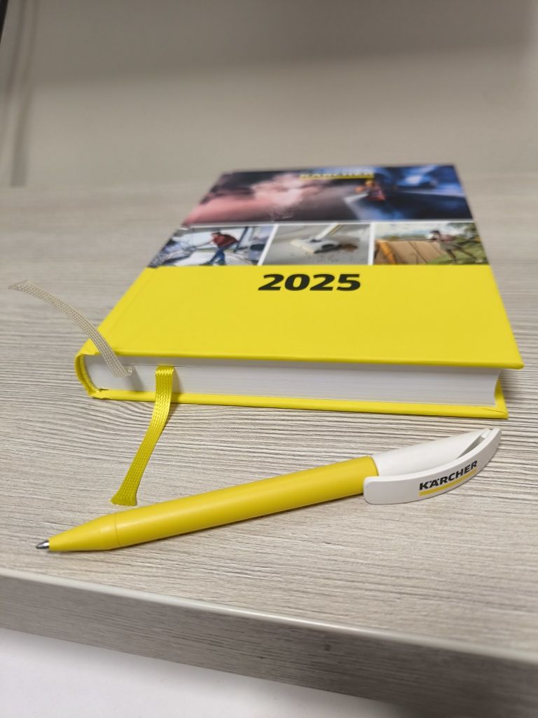 Щоденник записник дневник 2025 новий KARCHER блокнот записна книжка А5