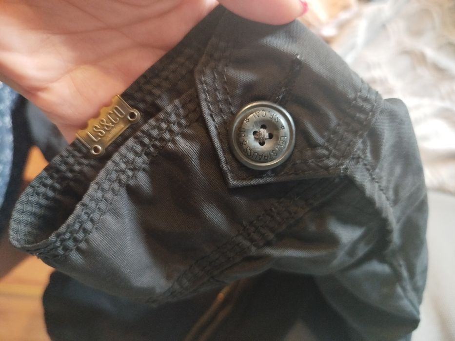 Kurtka przeciwdeszczowa wiatrówka Levis' Levi Strauss &COczarna