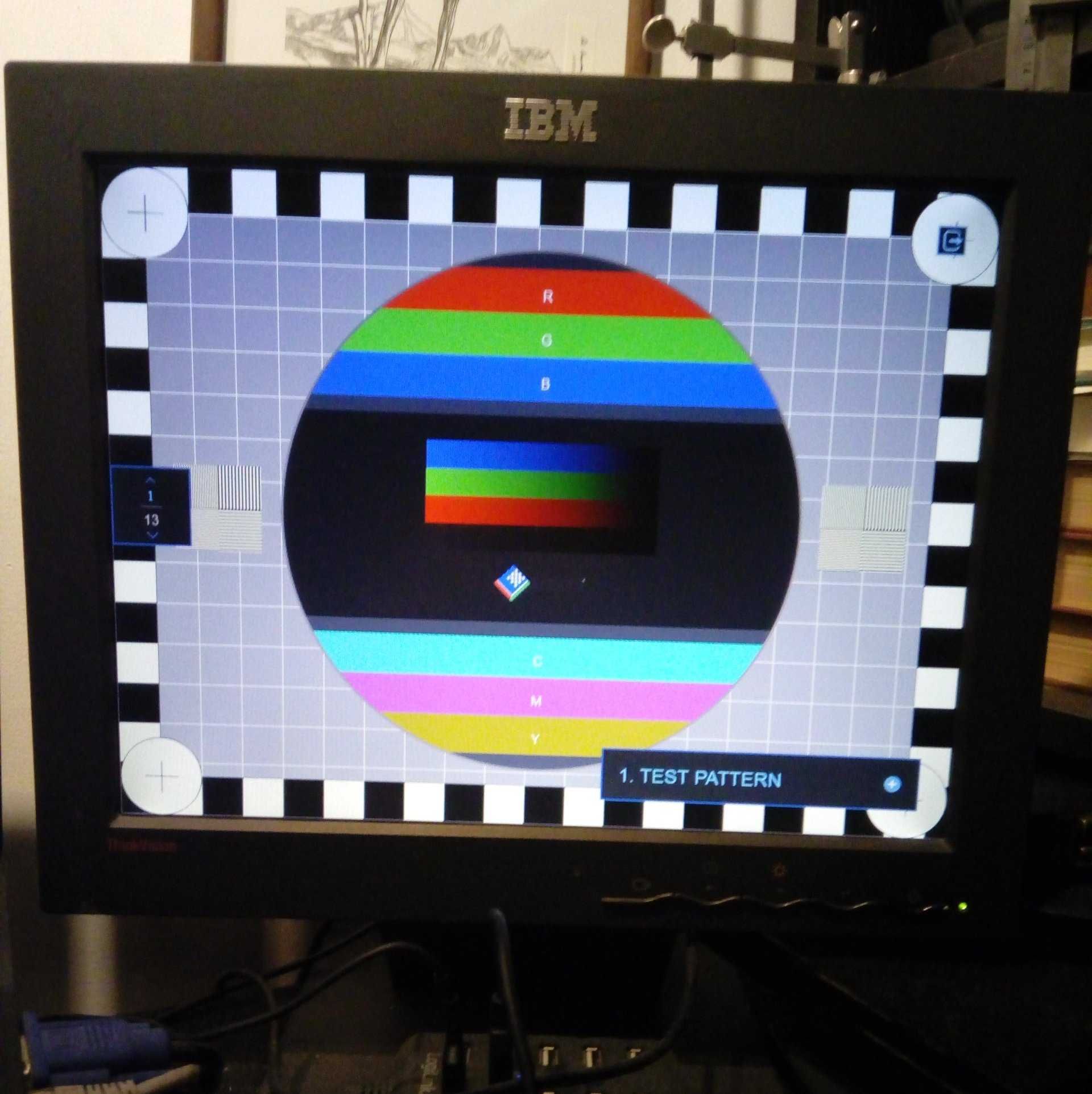 Monitor IBM Thinkvision L150 - LCD/TFT 15 - Testado