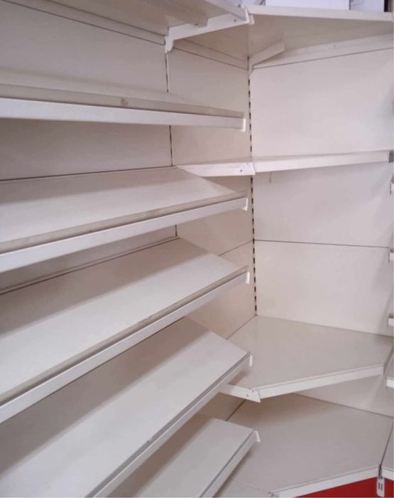 Estante de Armazenamento Branca