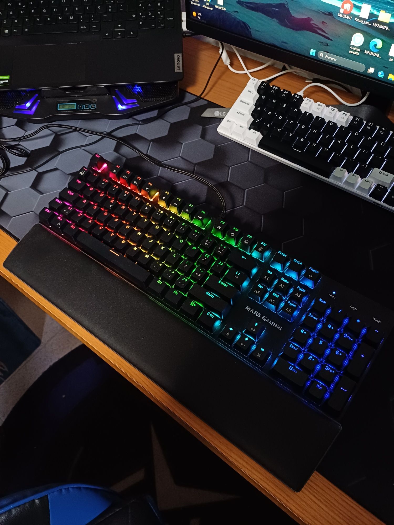 Teclado mecânico MARS GAMING MK5