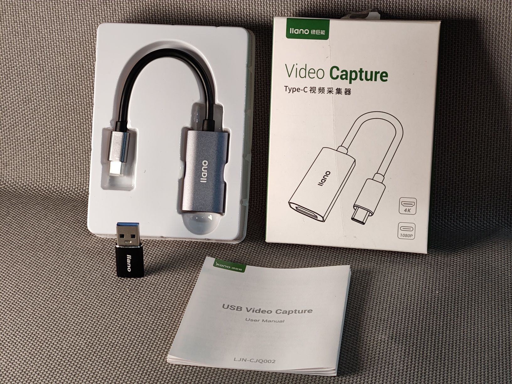 Перехідник llano USB-C to HDMI Adapter