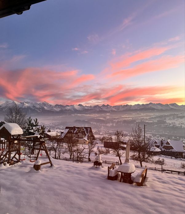 Noclegi w górach pokoje z widokiem na tatry