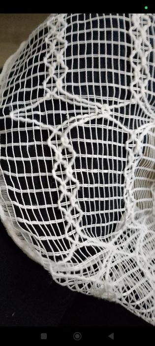 Firanki 2 szt. białe.