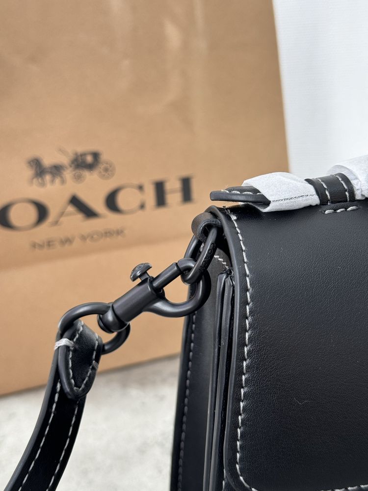 Шкіряна сумка у стилі Coach Juno