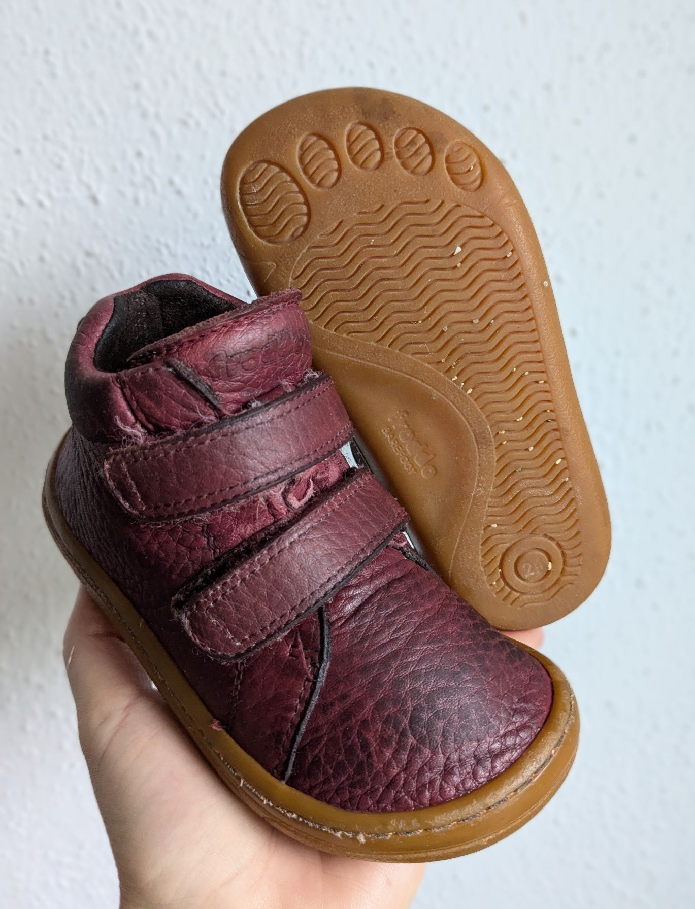 Froddo barefoot buty skórzane botki