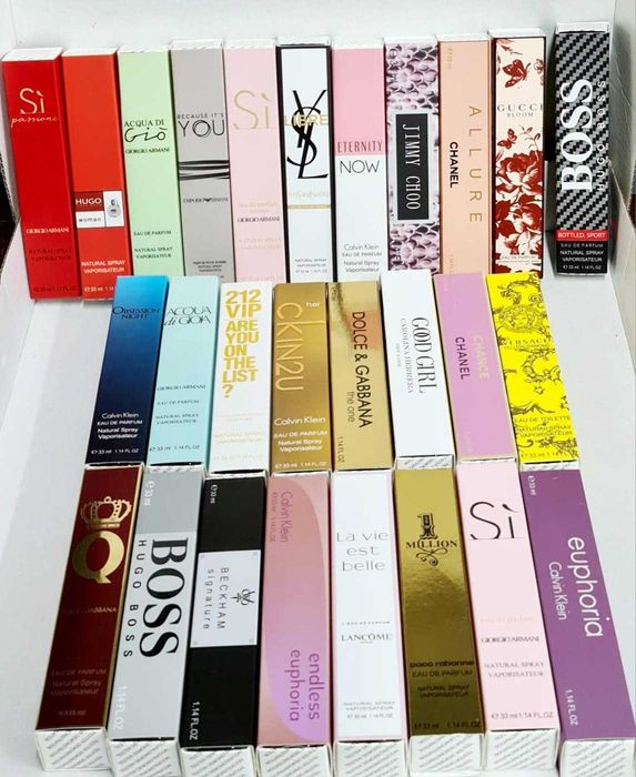 Perfumy 33ml duży wybór,  dobra jakość