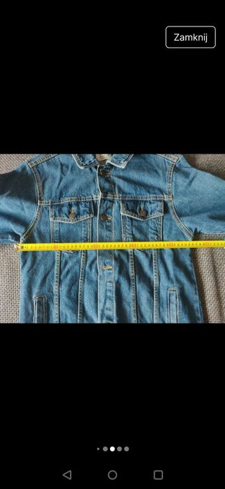 Nowa kurtka męska dżinsowa Cropp roz. S  OKAZJA !!