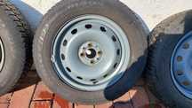 Opony  zimowe dembica 195x65x15 felga fiat 4x98
