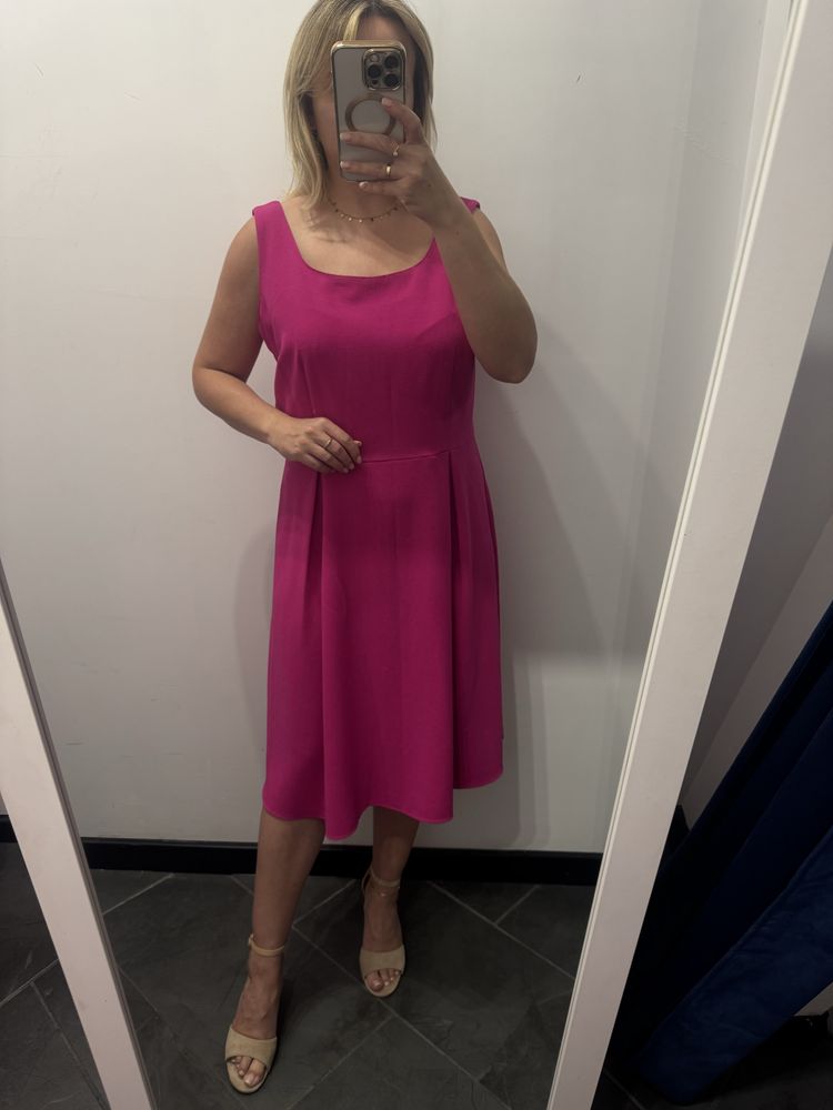 Sukienka 44 XXL wesele przykecie