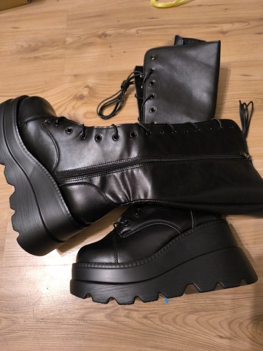 Високі ботінки сапожки демісезон 37 р.