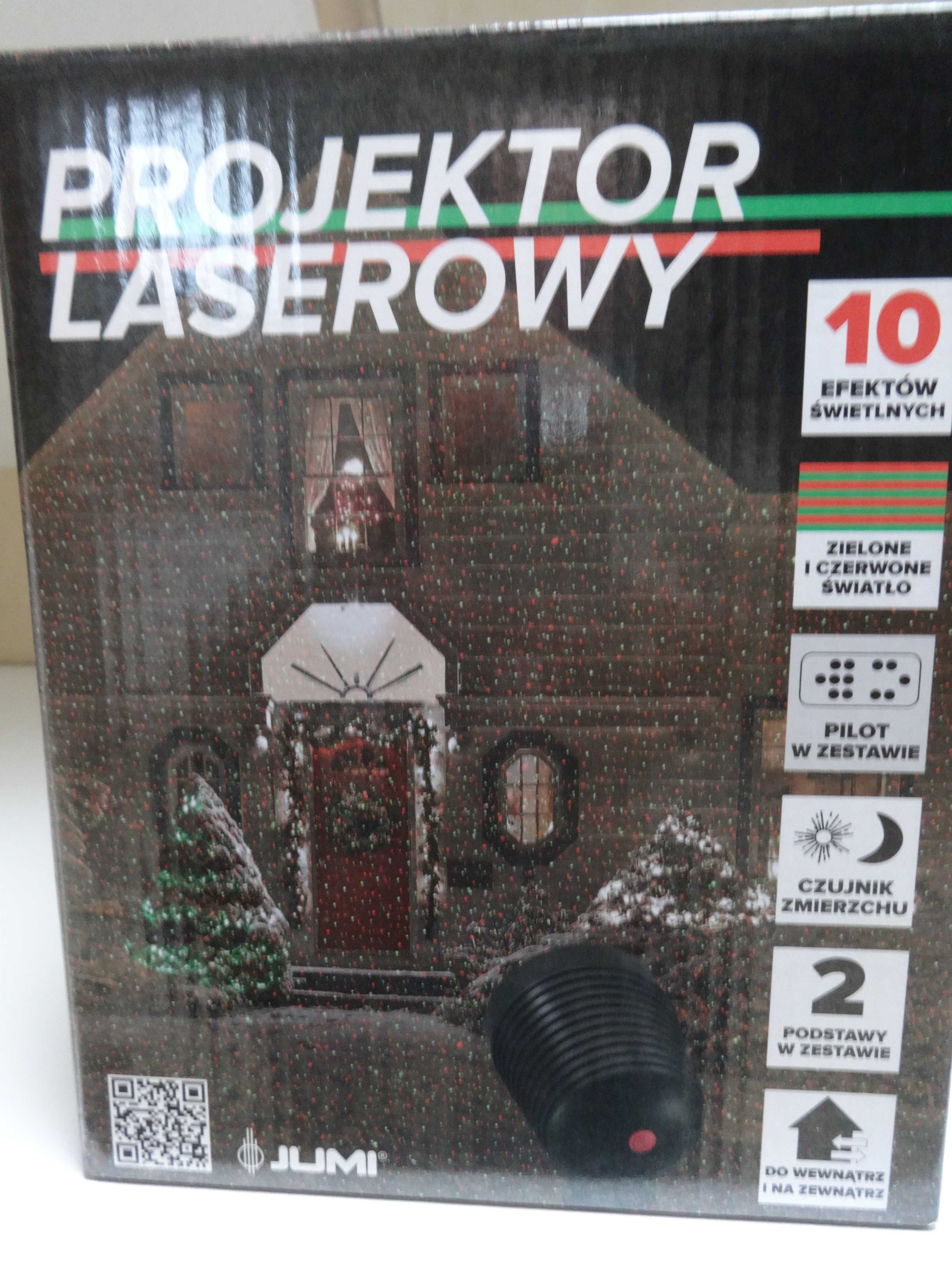 Projektor laserowy do wewnątrz i na zewnątrz JUMI