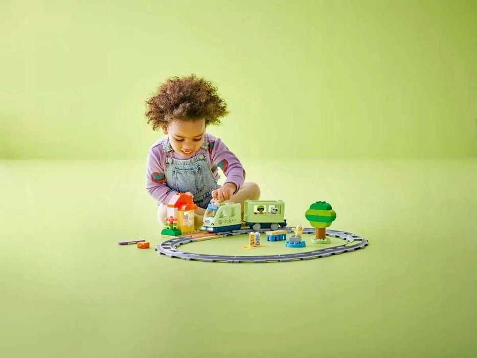 Klocki Lego Duplo 10427 Przygoda z Interaktywnym Pociągiem Tory 2 +