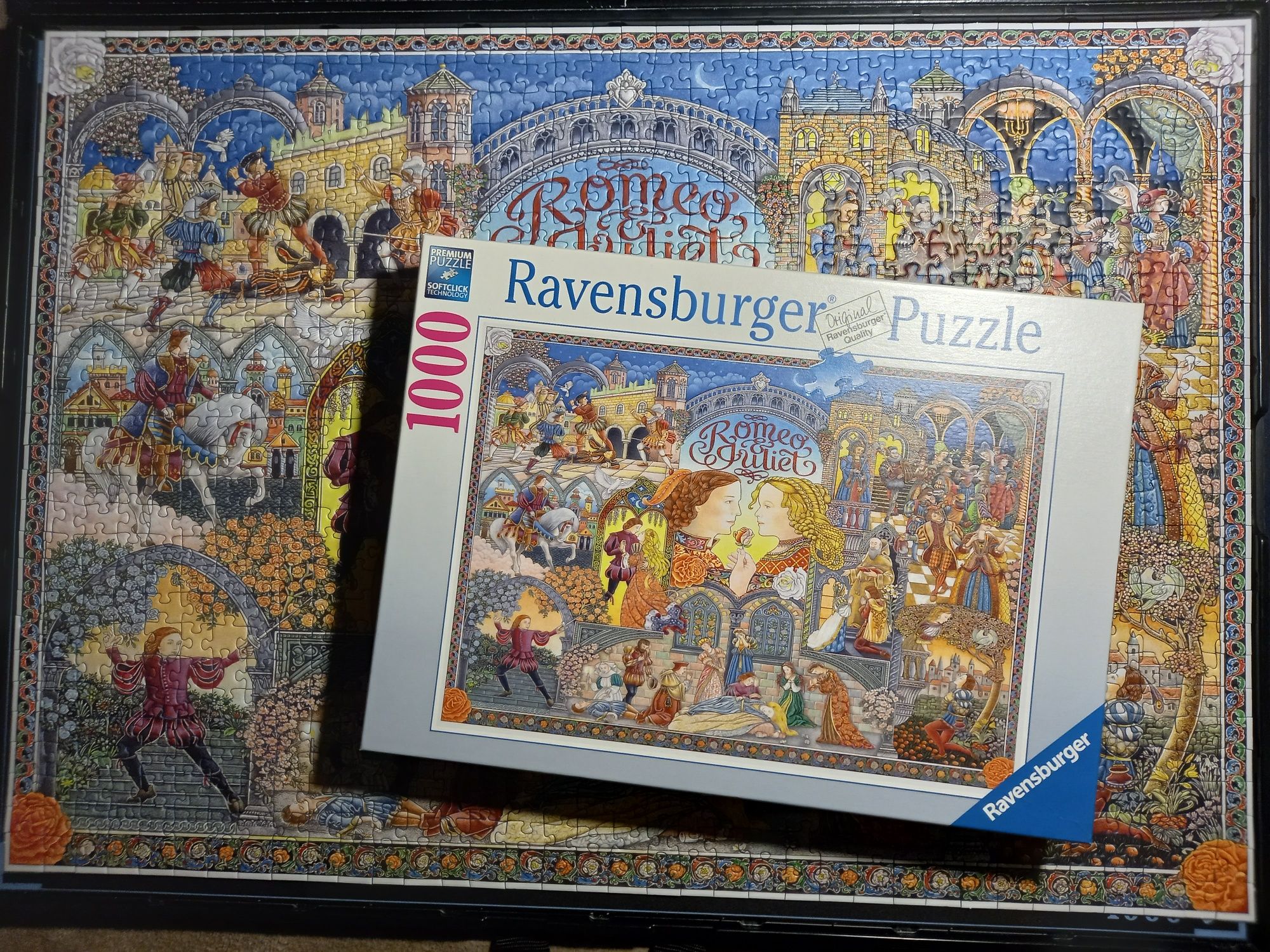 Puzzle Ravensburger 1000 elementów Romeo i Julia
