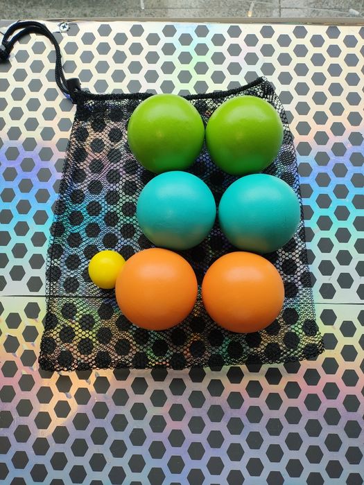 Zestaw kule drewniane do gry w bule