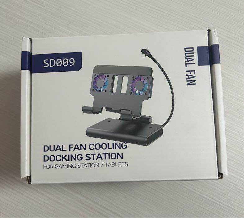 Stacja dokujaca SD 009, dwa wentylatory