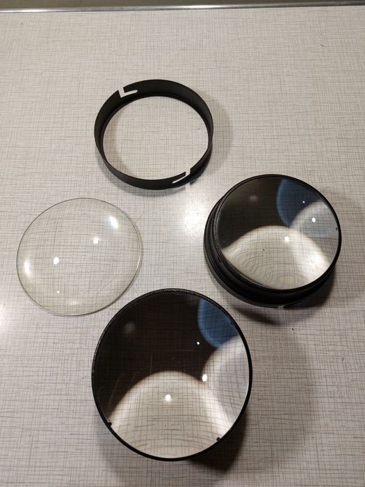 Линзы / Стекло (130 мм) для фотоувеличителя Krokus | Конденсор