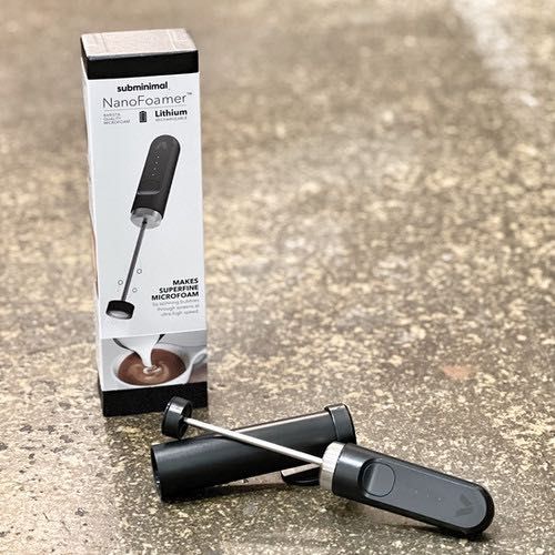 Spieniacz do mleka Subminimal NanoFoamer Lithium.