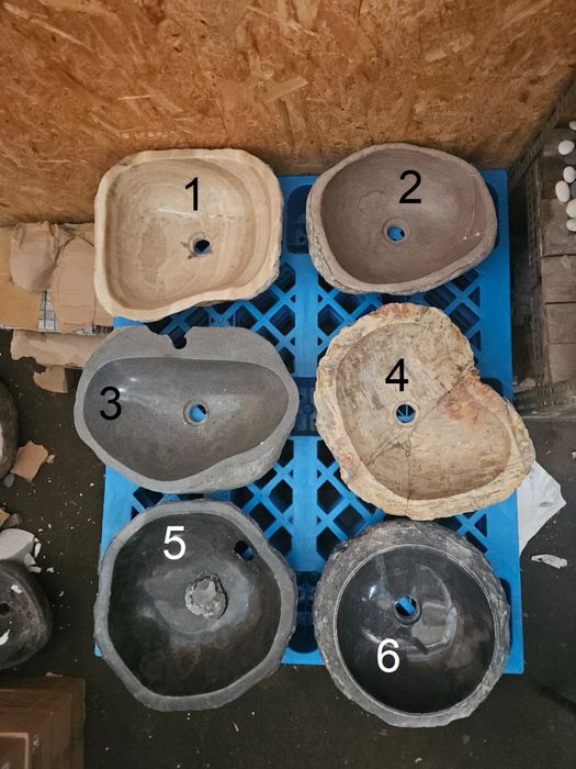 Umywalki kamienne z mankamentami