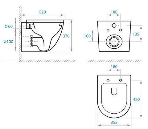 Інсталяція Grohe Rapid SL з унітазом KollerPool Round Tornado