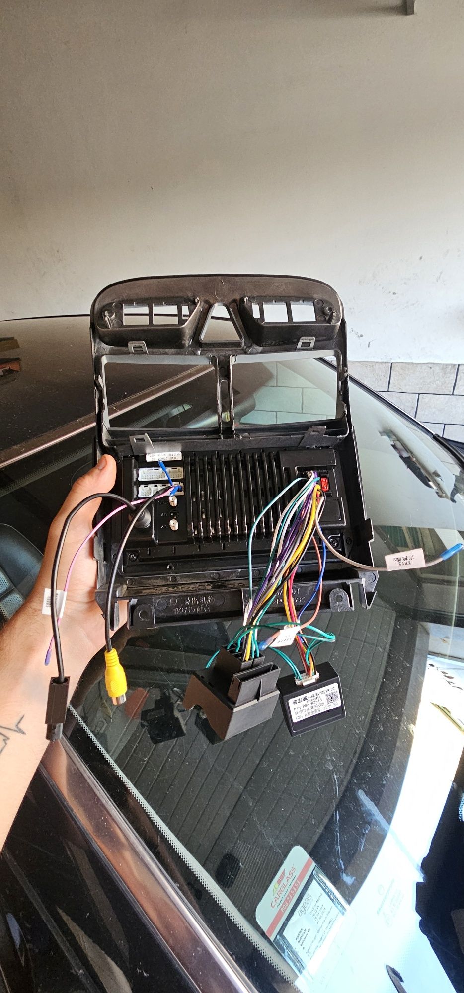 Auto rádio Android pegeout 307