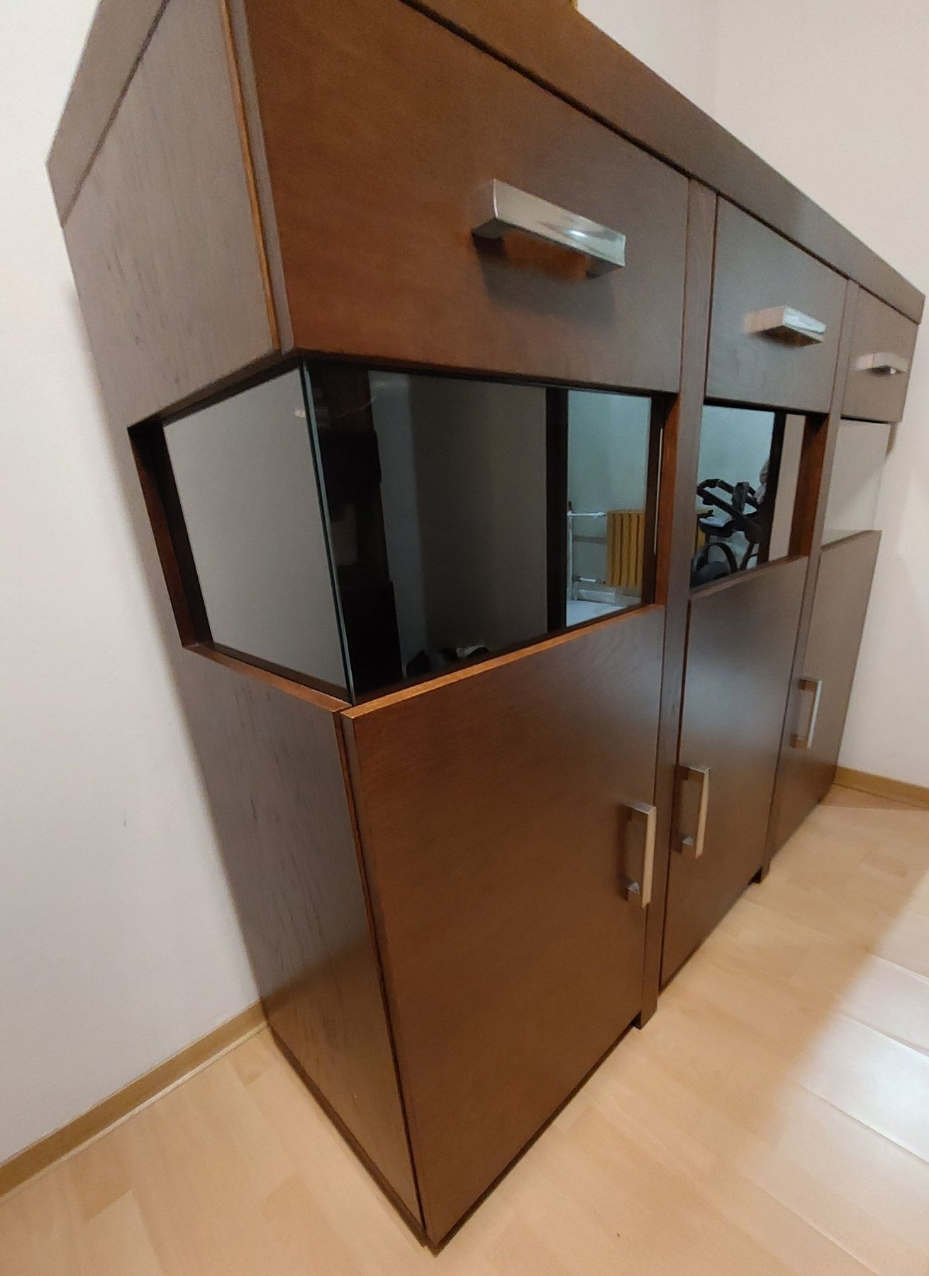 Stylowa_Komoda_TC MEBLE_DOBRODZIEŃ_160x130x45 dab_stan idealny