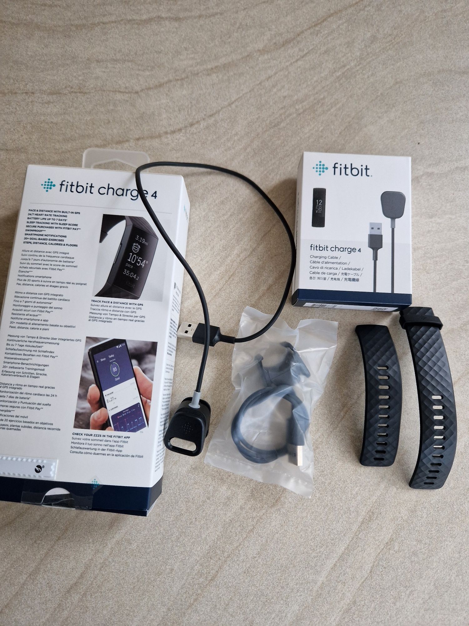 Fitbit Charge 4 зарядка браслет